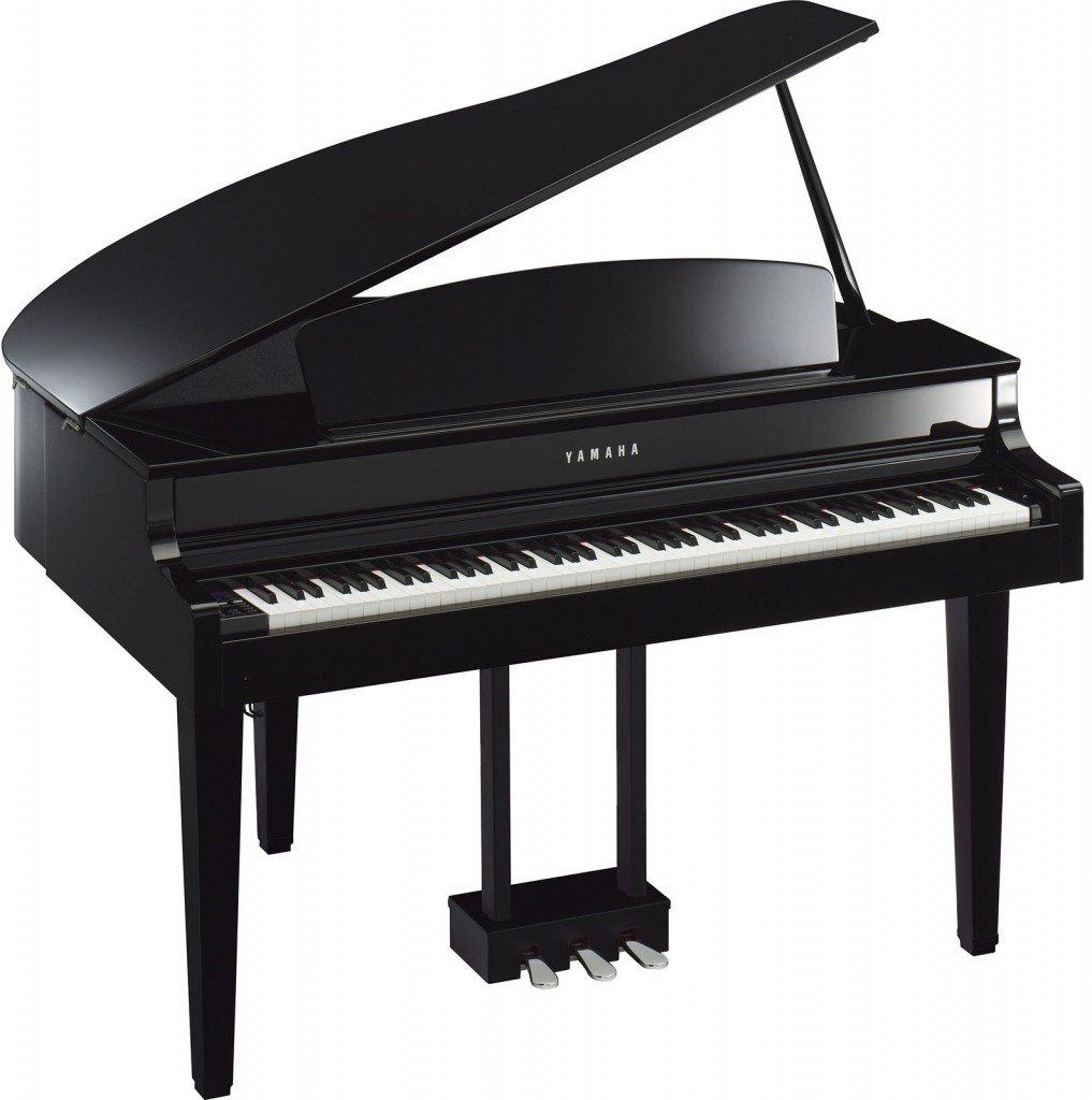 Black Baby Mini Grand Piano-01598